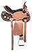 Manaal Enterprises Premium Leather Western Barrel Racing Adult Horse Saddle Tack, Size 16″ Inches Seat Available, Free Matching Leather Headstall, Breast Collar, Reinsthumb 2