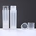 ReNext 50 Pcs Transparent Clear Empty Lip Balm Tubes Containers