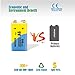 maxlithium 9v Batteries Rechargeable Lithium-ion Capacity 800mAh