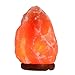 TGS Gems Himalayan Salt Lamp Large with Wood Base & Cord & 3 Free Bulbs And Dimmable Cord, 6-11 lb 8-9Inch
