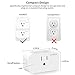 Smart Plug Wifi outlet Works with Amazon Alexa Echo Google Assistant and IFTTT No Hub Required Remote Control Timer Function ETL and FCC Listed AISIRER (2 pack)