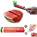 Yueshico Stainless Steel Watermelon Slicer Cutter Knife Corer Fruit Vegetable Tools Kitchen Gadgets with Melon Baller Scoop Extra primary