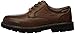 Dockers Men's Shelter Plain Toe Oxford,Dark Tan Full Grain Leather,9 M US