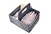 FOLDABLE DIAPER & WIPES CADDY -Nursery Foldable Caddy-Portable Diaper Changing Organizer Portable Diaper Caddy-Huge Space for Bottles, Toys & Wipes. Perfect Baby Shower Gift (GRAY)