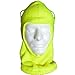 Petra Roc unisex adult Balaclava Fleece Head Wear Ski Mask High Vis Lime Winter Hardhat Liner One Size, Lime, One Size US