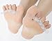 DR JK Toe Separators, Toe Stretchers for Yoga, Hammer Toes Straightener and Bunion Relief , ToePal Kit for Women and Men