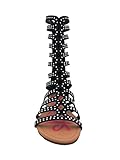 Suzette-71 Little Girls Gladiator Sandals with Studs