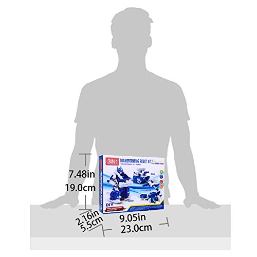 image for Fun Little Toys Building Blocks,DIY Take Apart,Transforming Robot Kit,