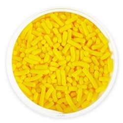 2 Pounds Yellow Sprinkles BULK Jimmies - Edible