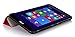 IVSO ASUS VivoTab 8 M81C (2014 Version) Ultra Lightweight Slim Smart Cover Case-will only fit ASUS VivoTab 8 M81C Tablet (Red)
