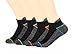 Kodal Copper Ankle Socks, Athletic Low Cut Running Socks for Men Women, Moisture Wicking, Odor Control, Breathable for Sweaty Feet (4 Pairs)