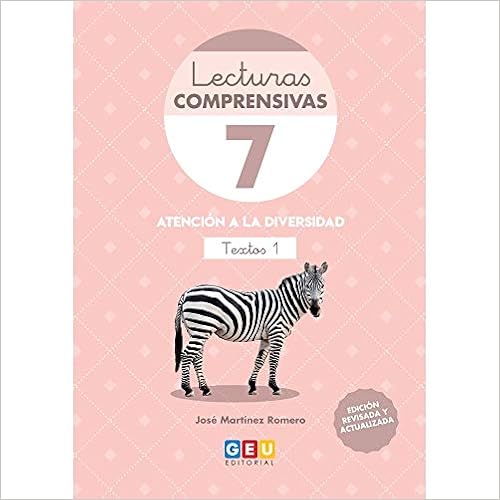Couverture du livre de Lecturas comprensivas 7 (Español) Grapado – 17 mayo 2019
