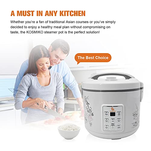 KOSMIKO Rice Cooker 20 Cup Cooked (10 Cup Uncooked) Instant Pot