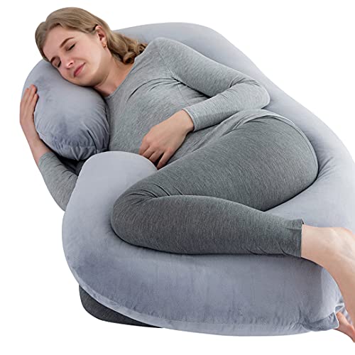 C Shaped Pregnancy Pillows Full Body Pillow for Maternity Support