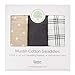 Parker Baby Co. Swaddle Blankets - Pack of 3 of 100% Cotton Muslin Swaddle Blankets for Baby Boys and Girls - Unisex/Gender Neutral - Classics Set