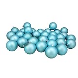 Northlight 32 Count Shatterproof Matte Turquoise