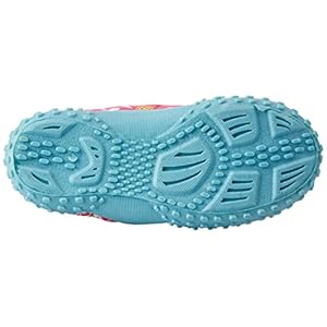 Playshoes Unisex Kinder Aquaschuhe Aqua-Schuhe Flamingo, Türkis Flamingo, 20/21 EU 18 Schnorchelmasken 41RQuTLysuL. SS300 Obermaterial : Netz
Innenmaterial : Ohne Futter
Absatzform : Flach