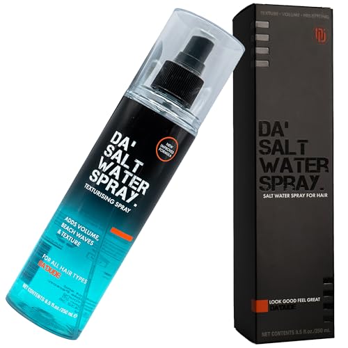 Da'Dude Da Salt Water Spray – Sea Salt Spray Hair Men, Salzspray für Haare mit Volumen & Struktur, Haarspray Männer für Natürlichen Beach Look, 250 ml thumbnail 1