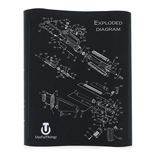Gun Cleaning Mat - Rifle Maintenance Gunsmithing Tools - by UsefulThingy