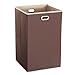 STORAGE MANIAC Laundry Sorter with Lid, 85 L Laundry Hamper with Wheels, Laundry Basket Sorter, 2 Loads Dirty Clothes Hamper, Laundry Organizer, Laundry Cart with Wheels and Removable Bags, Pink