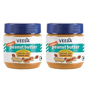 Veeba Peanut Butter Creamy, 340g – Pack of 2