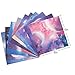 Astronomy Galaxy Origami Paper 140 Sheets Double Sided , 10 Vivid Colors,Premium Quality Paper, 6 Inch Square Sheet, for Kids & Adults, Papers, Arts and Crafts Projects (E-Book Included)