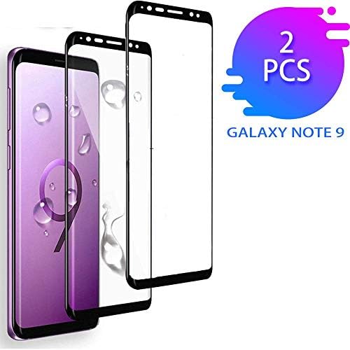 Note 9 Tempered Glass Screen Protector,Screen Protector for Samsung Galaxy Note 9, [Anti-Bubble][9H Hardness][HD Clear], Tempered Glass Screen Protector Compatible with Samsung Note 9 [2-Pack]