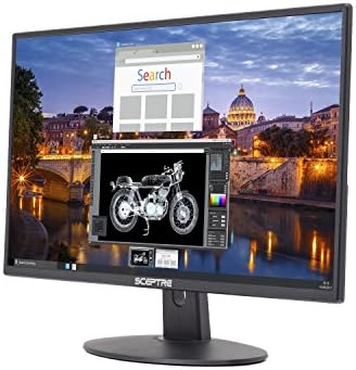 Sceptre E225W-19203R 22" Ultra Thin 75Hz 1080p LED Monitor 2x HDMI VGA Build-in Speakers, Metallic Black 2018 8 Sceptre E225W-19203R 22" Ultra Thin 75Hz 1080p LED Monitor 2x HDMI VGA Build-in Speakers, Metallic Black 2018