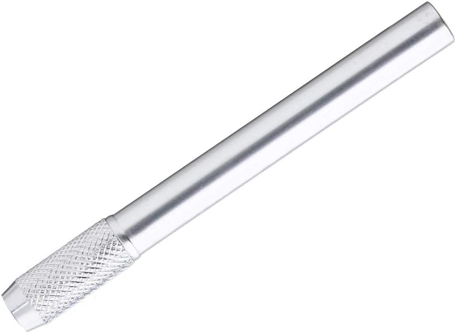 Electomania Metal Pencil Extender Holder, School Office Supplies Art Writing Tool (Silvery)
