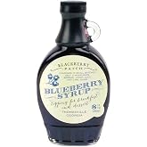 Blueberry Syrup 3 Ingredients - Blackberry Patch 8 oz Bottle &ndash; Oprahs Favorite Things 2014, Small Batch &amp; Handmade in Georgia, Perfect on Pancakes, Waffles &amp; French Toast, Great Dessert Topping