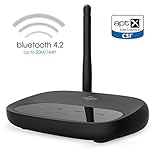 Bluetooth Transmitter Receiver, Viflykoo 164ft Long Range 3 in 1 Bluetooth Adapter, aptX Low Latency in Dual Link, Pair 2 in TX & RX Mode, 3.5mm AUX RCA Optical TOSLINK for TV/Home Stereo System