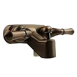 Dura Faucet (DF-SA110C-ORB) RV Tub & Shower Faucet Valve Diverter - Bronze Finish - For: Recreational Vehicle, Motorhome, Travel Trailer, Camper, Fifth (5th) Wheel, Towable