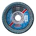 Pferd - 67343 Polifan Abrasive Flap Disc, Large Radius, Radial Shape, Round Hole, Phenolic Resin Backing, Zirconia Alumina, 5