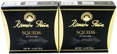 Squids in Olive Oil by Ramon Pena (2 Pack)