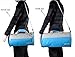 MIER Barrel Travel Sports Bag Small Gym Bag with Shoes Compartment 16inches(Black)