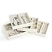 J JACKCUBE DESIGN 4 Stackable Trays Jewelry Storage Display Case for Drawer or Dresser - Holder for Earring Ring Necklace or Cufflinks - MK220-2ABCD