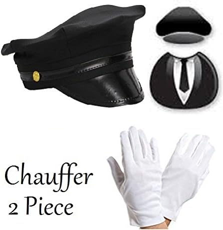 chauffeur hat and gloves