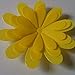 ROPALIA 3D DIY 12pcs Flowers Sticker Decor Mirror Wall Stickers Home Decoration