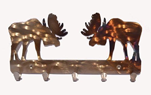 Moose Metal Key Chain Holder