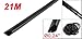 Uxcell a12020800ux0294 Polyethylene Spiral Wire Wrap Tube PC Manage Cable