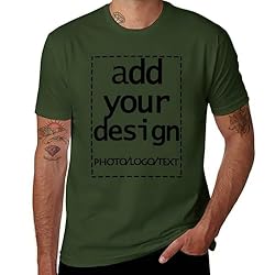 Custom T Shirt for Men Gym Sports Personalized