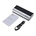 Imneed 10000mAh Most Compact Portable Charger Backup Power Bank for iPhone Samsung Galaxy Smartphones Tablets(Black)