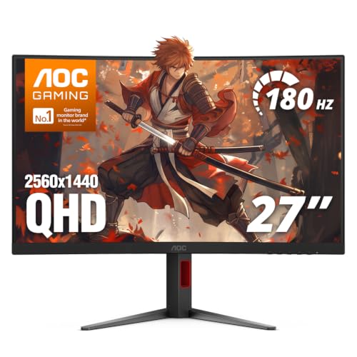 AOC 27-Inch Curved Gaming Monitor