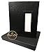 Photo Booth Album - with Storage Box - Holds 120 Photos - Slide in 2x6 Photo Strips - Elegant Black Photo Album