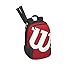 Wilson Match II Backpack, Black/Red