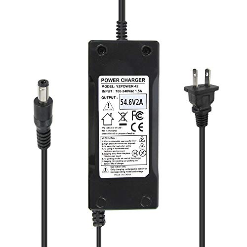 54.6V 2A Electric Vehicle Lithium Battery Charger for Convenient Health Care Motorcycles Ebike Electric Lithium Batteries 48V DC 5.5 x 2.1mm Plug 54.6V 2A Electric Vehicle Lithium Battery Charger for Convenient Health Care Motorcycles Ebike Electric Lithium Batteries 48V DC 5.5 x 2.1mm Plug