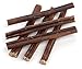 Bully Sticks for Dogs - 6 Inch Beef Pizzle Treats - High Protein Chews - 3 Pack