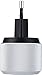Just Mobile AluPlug Aluminum High-Power 2-Port Wall Charger 2.4A (PA-168EU)