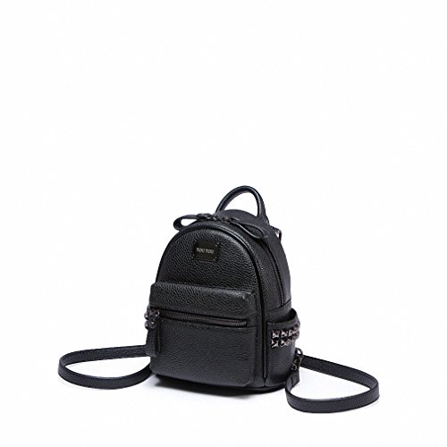 leather backpack small