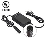 YHWSHINE 24V 2A Scooter Battery Charger for Jazzy Power Chair,Pride Hoveround Mobility,Schwinn S150 S300 S350 S400 S500 S650,Ezip 400 500 650 750 900 Mountain Trailz,Shoprider,Golden Buzzaround Lite